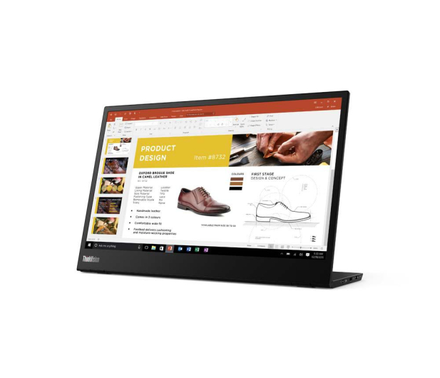 Lenovo 14'' ThinkVision M14 61DDUAT6EU Czarny - 1459942 - zdjęcie 3